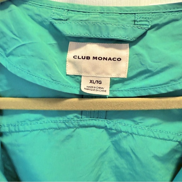 Club Monaco EUC Green Aqua Utility Jacket - Picture 3 of 8